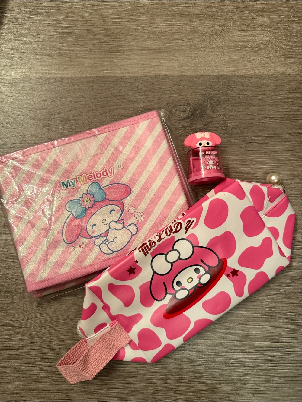 My Melody Pink Accessory Set